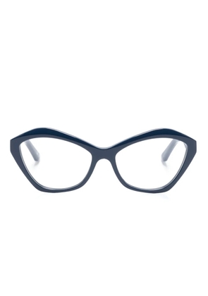 Balenciaga Eyewear BB0341O cat-eye glasses - Blue