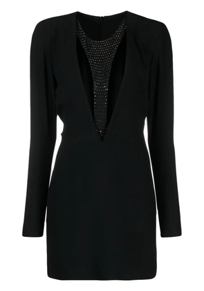 John Richmond Mechi rhinestone-embelished dress - Black