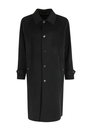 Department 5 buttoned coat - Black