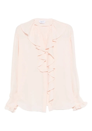 Alexander McQueen ruffled shirt - Pink