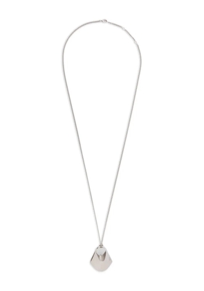 KHAITE small Lotus chain pendant necklace - Silver