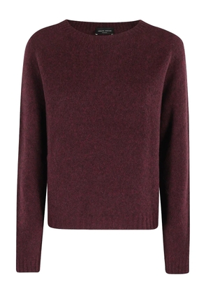 Roberto Collina round-neck long-sleeve sweater - Red