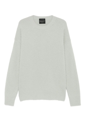 Roberto Collina textured crew-neck sweater - Green