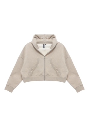 ENTIRE STUDIOS zip-up hoodie - Neutrals