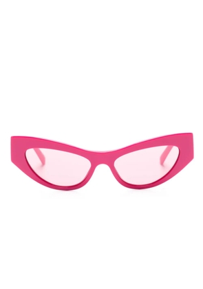 Dolce & Gabbana Eyewear Logo cat-eye sunglasses - Pink