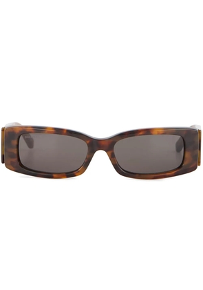 Balenciaga Eyewear tortoiseshell-effect sunglasses - Brown