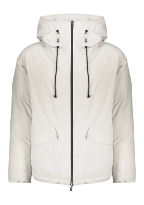 Herno zip-up hooded jacket - Neutrals