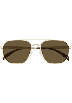 Alexander McQueen Eyewear AM0458S sunglasses - Gold