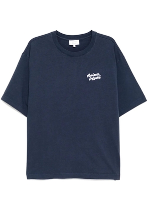 Maison Kitsuné handwriting T-shirt - Blue