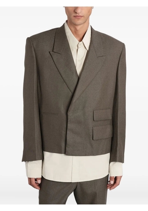ENTIRE STUDIOS double-breasted blazer - Grey