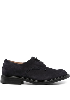 Tricker's Danielo round-toe derby shoes - Blue