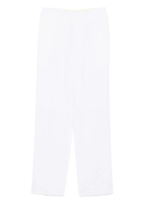 Moschino linen trousers - White