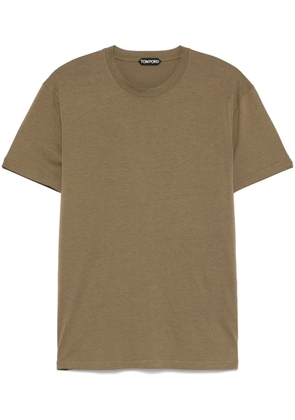 TOM FORD mélange T-shirt - Green