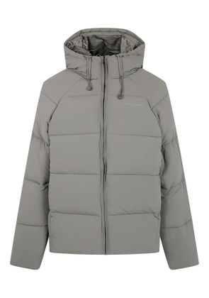 Daily Paper hooded puffer jacket - Grey