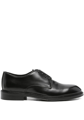 Corneliani leather derby shoes - Black