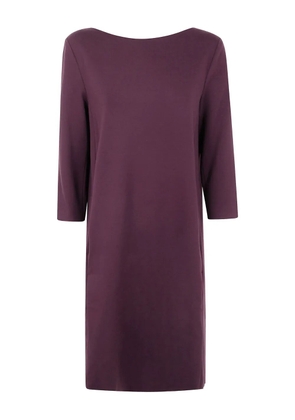 Liviana Conti boat-neck dress - Red