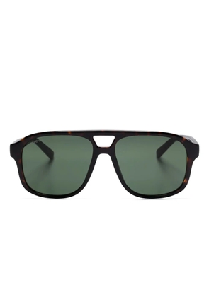 Gucci Eyewear pilot-frame sunglasses - Brown
