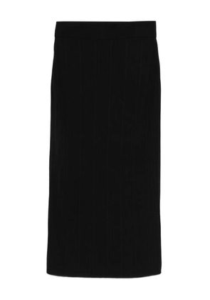 JOSEPH ribbed pencil skirt - Black