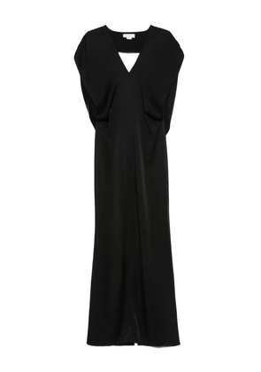 Stella McCartney v-neck cut-out dress - Black