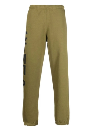 Heron Preston logo-print track pants - Green