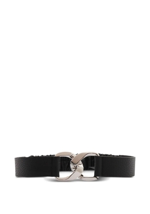 Orciani elasticated chain-buckle belt - Black