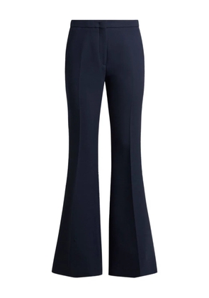ETRO flared tricotine trousers - Blue