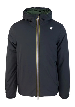 K-Way hooded padded jacket - Black
