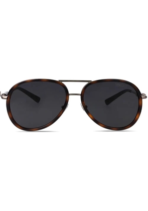 Versace Eyewear pilot-frame sunglasses - Black