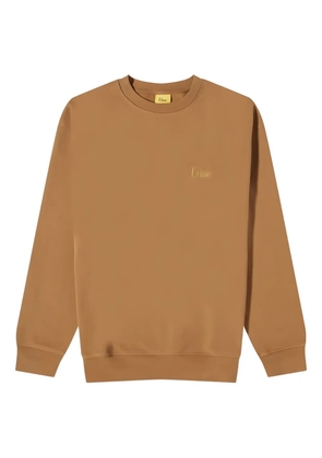 dime logo-embroidered sweatshirt - Brown
