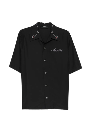 AMIRI embellished short-sleeve shirt - Black