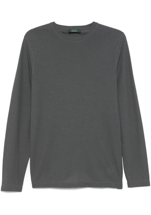 Zanone cotton T-shirt - Grey