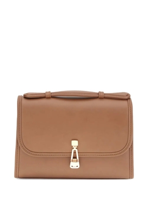 Gabriela Hearst small Leonora top-handle clasp bag - Neutrals