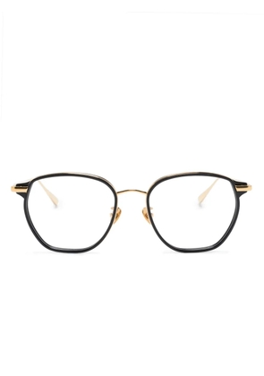 Linda Farrow Danilo angular-frame glasses - Gold