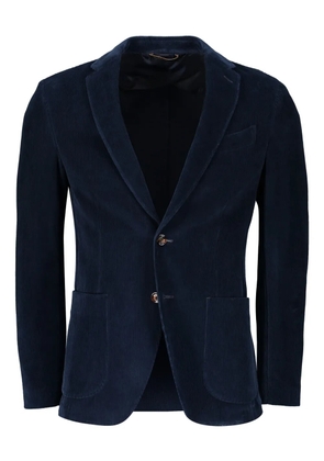 Moorer corduroy blazer - Blue