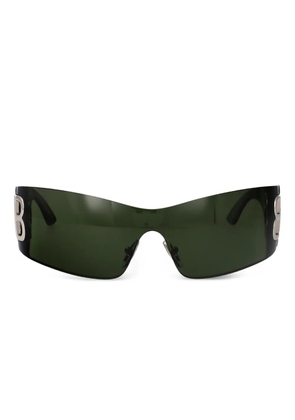 Balenciaga Eyewear logo sunglasses - Green