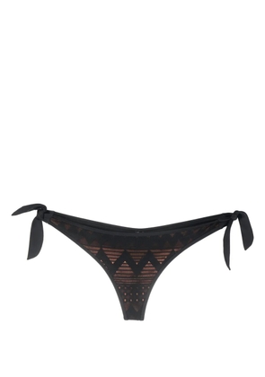 Marlies Dekkers Dolce Vita panelled bikini bottoms - Black
