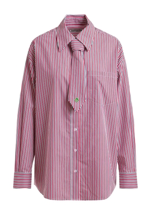 Essentiel Antwerp stripe-pattern shirt - Red