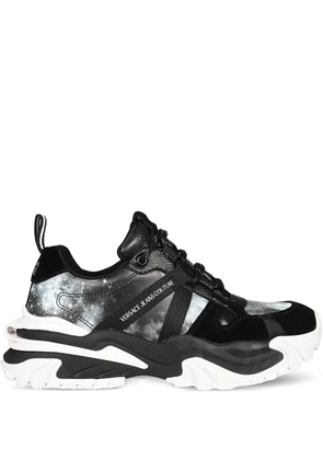 Versace Jeans Couture panelled sneakers - Black