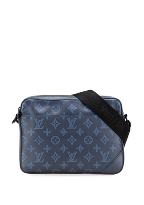 Louis Vuitton Pre-Owned 2020-2024 Monogram Shadow Duo Messenger crossbody bag - Blue