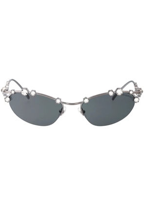 Swarovski Eyewear Gunmetal sunglasses - Silver