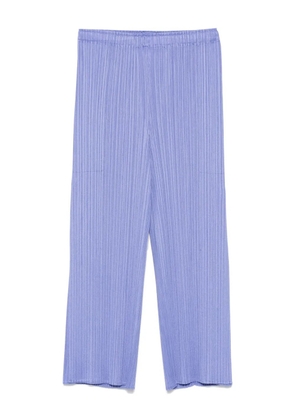 Pleats Please Issey Miyake March trousers - Blue