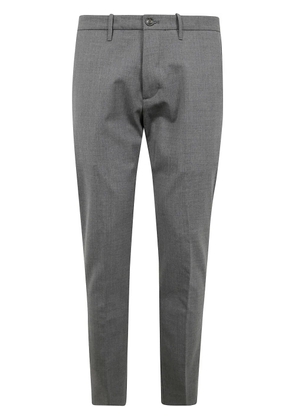Nine In The Morning logo-patch trousers - Grey