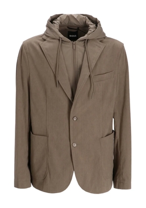 BOSS hooded jacket - Neutrals