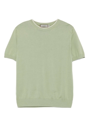Canali fine-knit T-shirt - Green