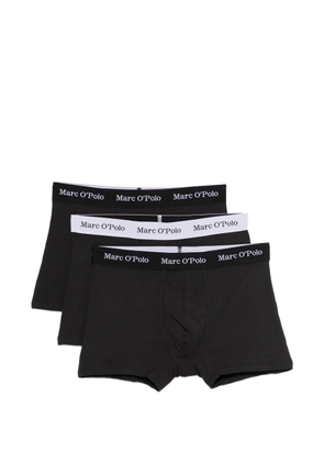 Marc O'Polo logo-waistband boxers (set of three) - Black