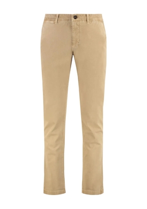 Moorer button-fastening trousers - Brown
