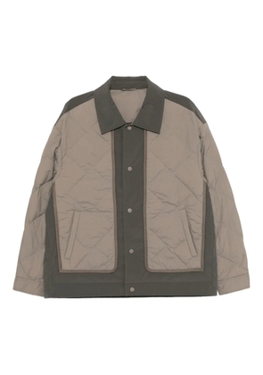 CROQUIS panelled jacket - Grey