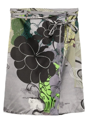 JNBY mid-length waist skirt - Grey