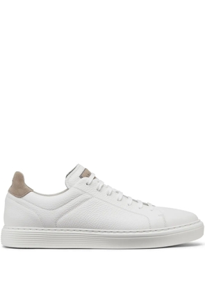 Brunello Cucinelli panelled low-top sneakers - White