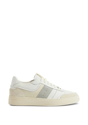 Giuseppe Zanotti colour block low-top sneakers - White